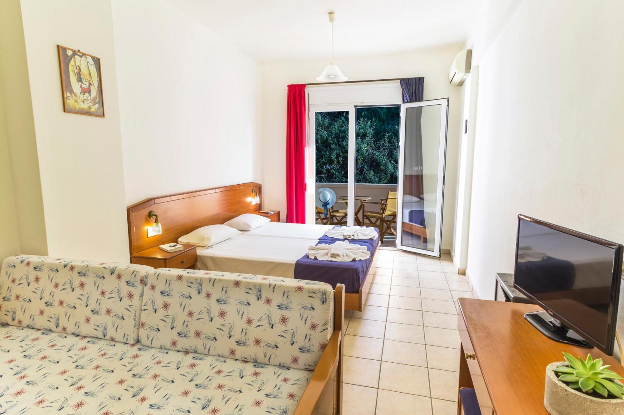 Artemis Apartments Sztalósz Kültér fotó